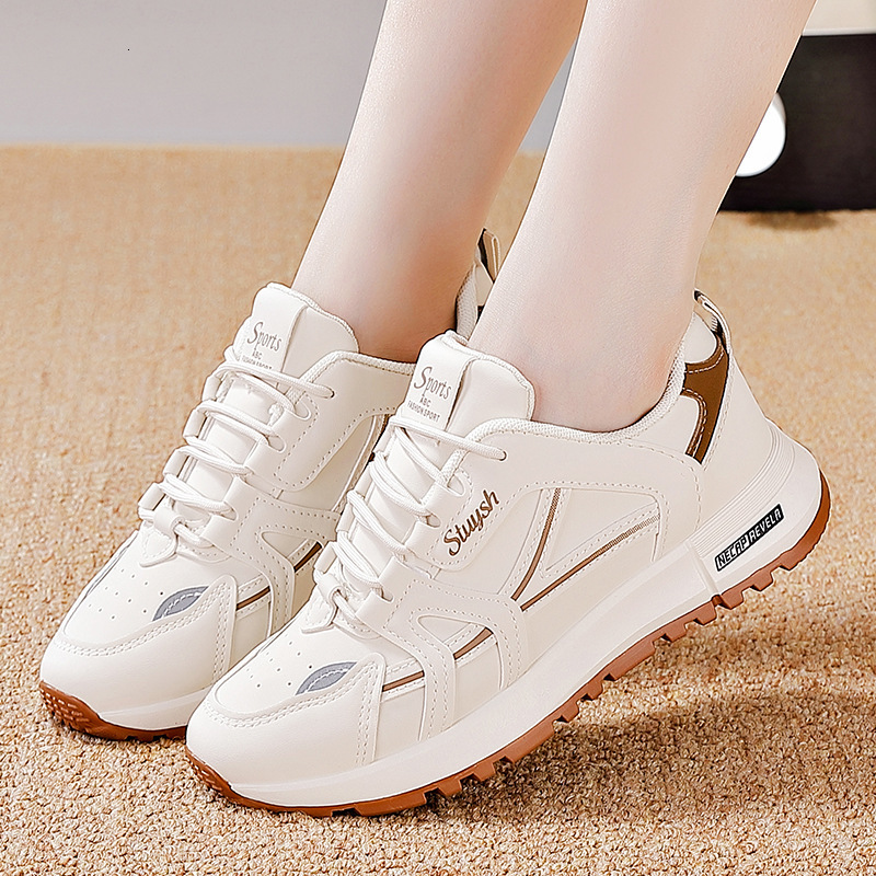 Plus New Spring Agan Women Fashion Thick Sole Sneakers Ladies Non Casual Shoes Slip Shoes Size Ddmysaturn