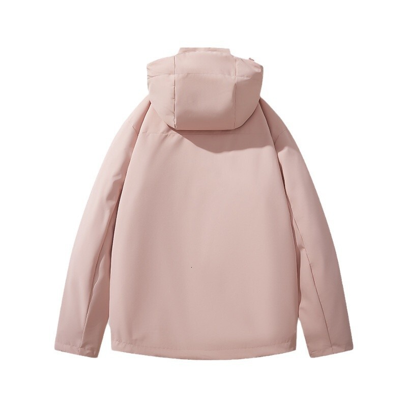 Ddmyoutdoor Outdoor Assault For Couples Three In One Detachable Inner Liner Two Piece Set New Solid Color Warm And Thick Mountaineering Suit Jackets