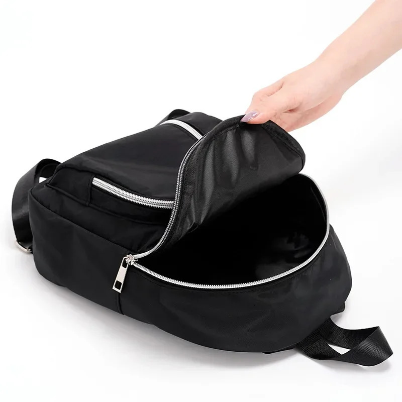 Beige Classic Large Capacity Backpack for Women Casual Backpack Fashionable Simple Backpack Bags for Women 250605