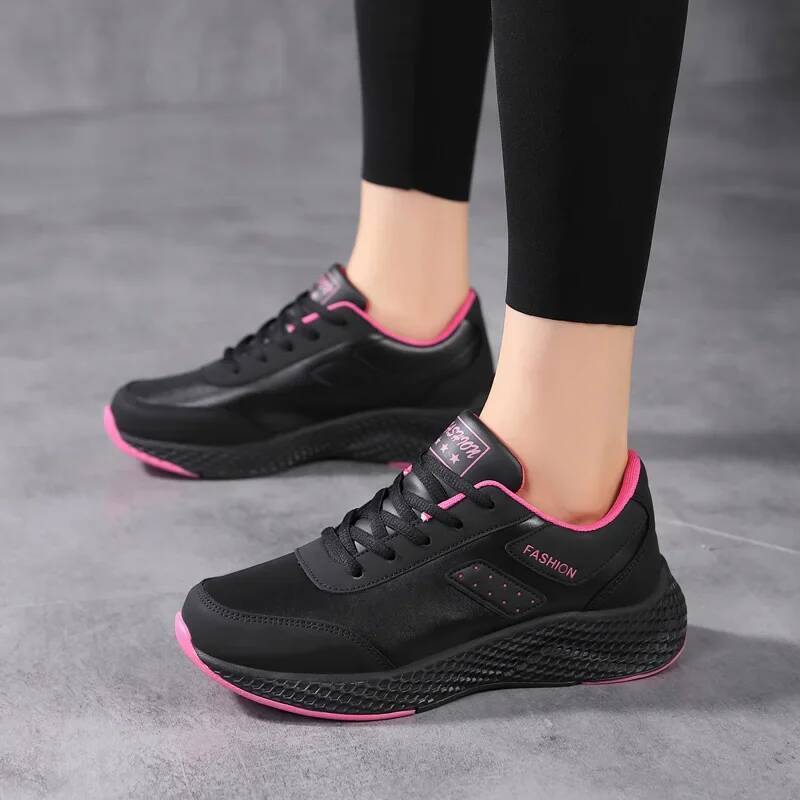 ddmyoutdoor Autumn Casual For Comfort Platform Sneakers Women Thick Sole Lacing Running Shoes Loafers Zapatos De Mujer Outdoor Outdoor Shoes