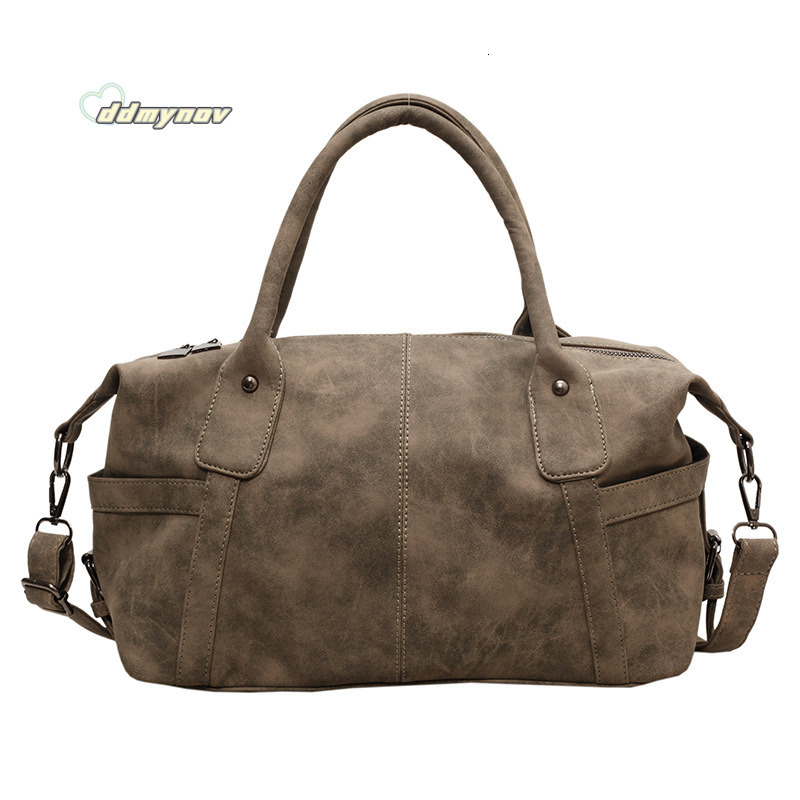 Tote for Women 2023 Winter New Fashion Matte Shoulder Large Capacity Commuter Crossbody Bag ddmynov