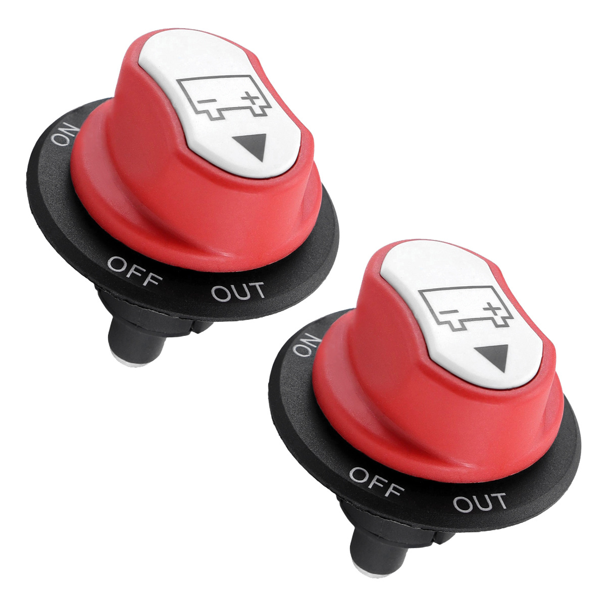 Car Battery Disconnect Switch Caravan Battery Switch 50A/100A/200A Brass Rotary Switch Two Pieces