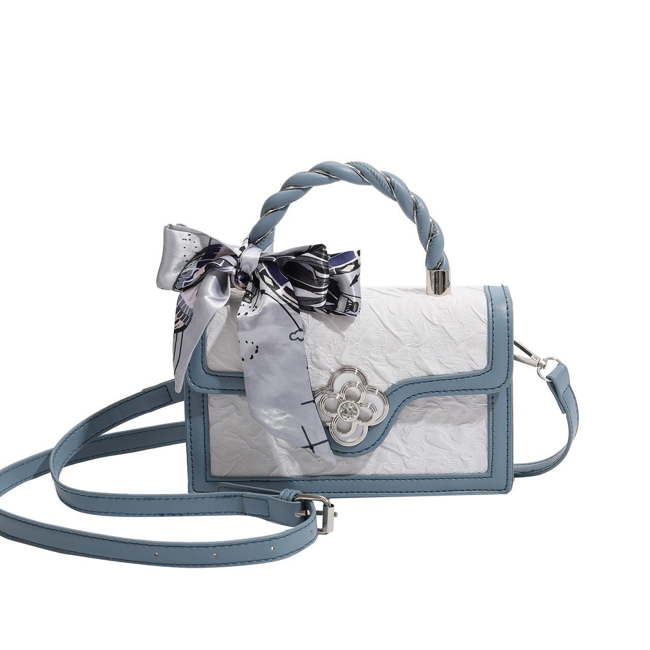 Women's crossbody bag new texture niche design small square bag fashionable multifunctional shoulder bag designer handbagrossbody Bag