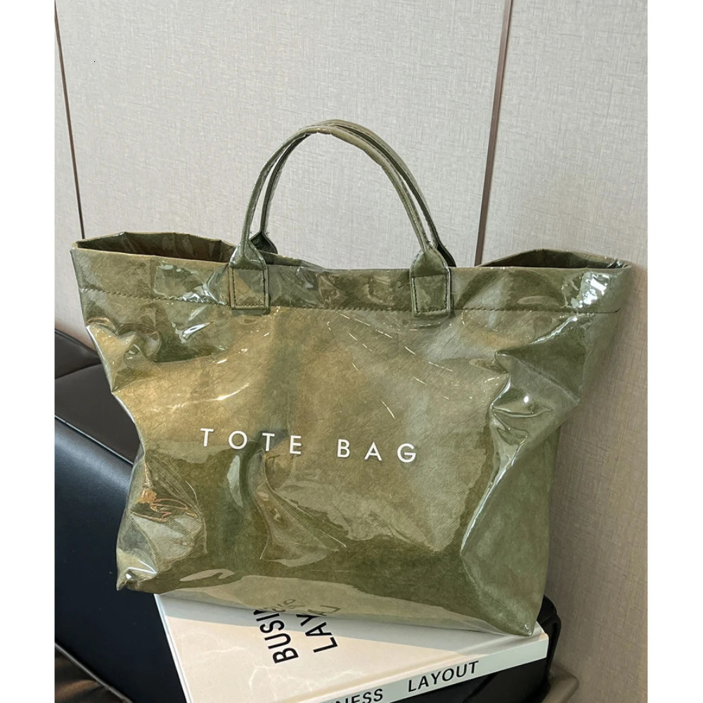 Casual Tote Bag Women Large Capacity All-Matched Shoulder Bags Spring Summer Versatile Working Daily Commute Packs 250605