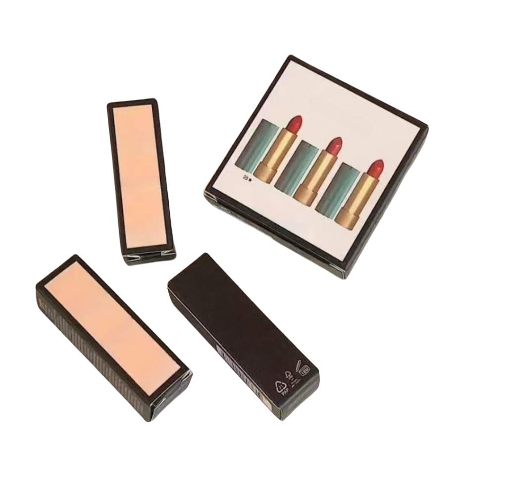 Brand Matte Lipstick Set Travel Lipstick Collection Lip Colour Sexy Red Velvet Matte Waterproof simple size