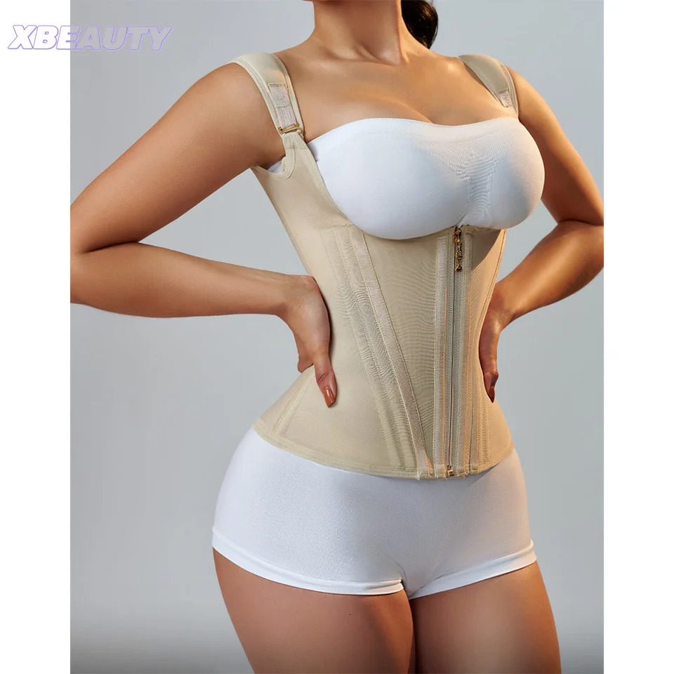 Fajas Reductoras Colombianas Womens Waist Trainer Body Shaper Tummy Control Slimming Girdle 250605