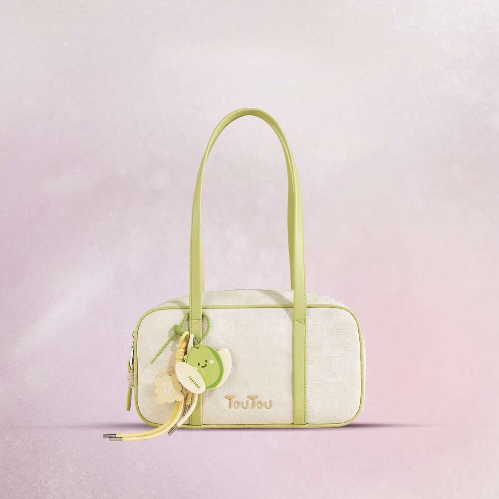 Women Boston Bowling Large School Original Brand Female Replica Handbag Cute Pendent Underarm Bag Valentine Day Gift