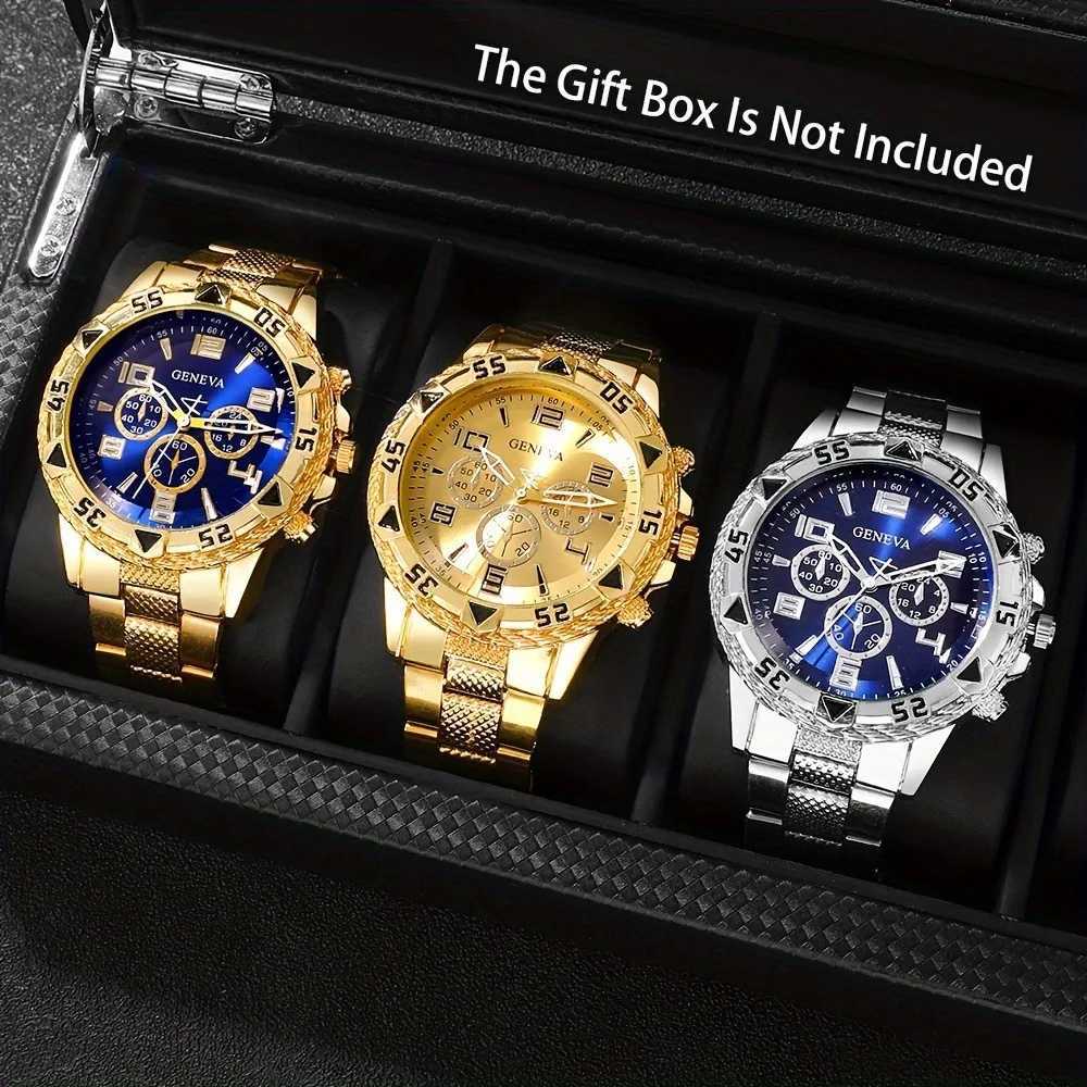 2/3 Piece Mens Quartz Fashion Watch High Precision Sport Quartz Male Wrist Watches - The Perfect Gift for Men Y250605