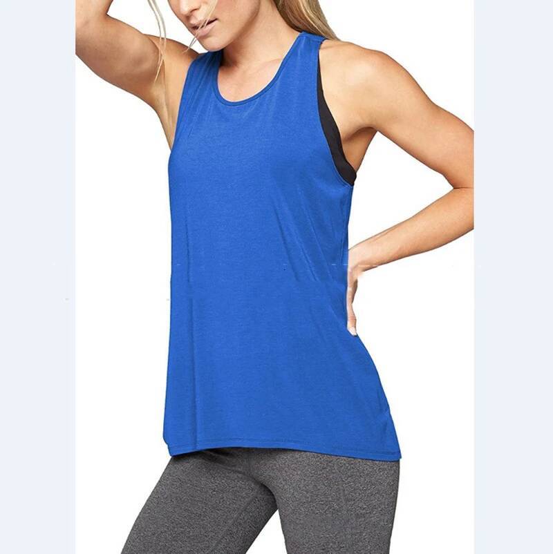 1PC Women's Yoga Shirts Sleeveless,Athletic Fiess Racerback Sports Vest,Comfortable U-neck VestTraining Sport Tank Tops