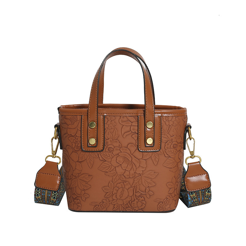 Free Shipping Designer Bag Korean Style Trendy Bucket For Women's 2025 Springsummer New Item Niche Casual Versatile Fashion Single Shoulder Cross