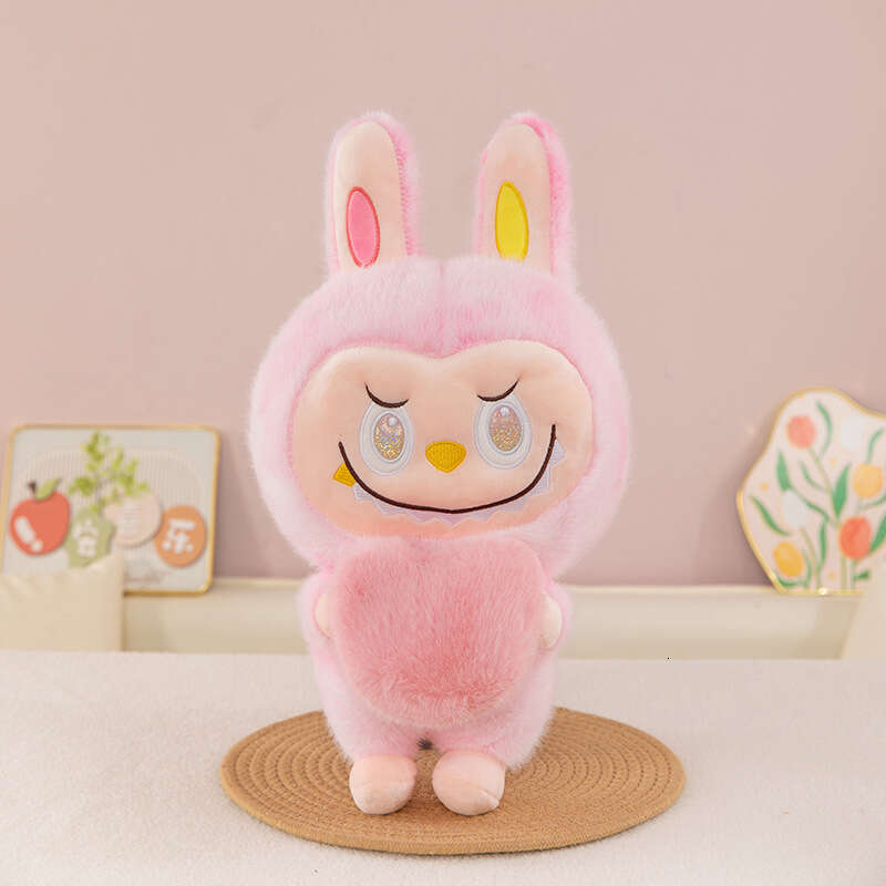 The 3rd generation product New Pop Mart Plush Toy Doll Cartoon Cute Hing Labubu Stuffed Animal Gift