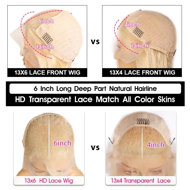 220 32 36 Inch Ginger Orange Bone Straight 13x6 Lace Front Human Hair Wig 13x4 HD Transparent Lace Frontal Wigs Synthetic