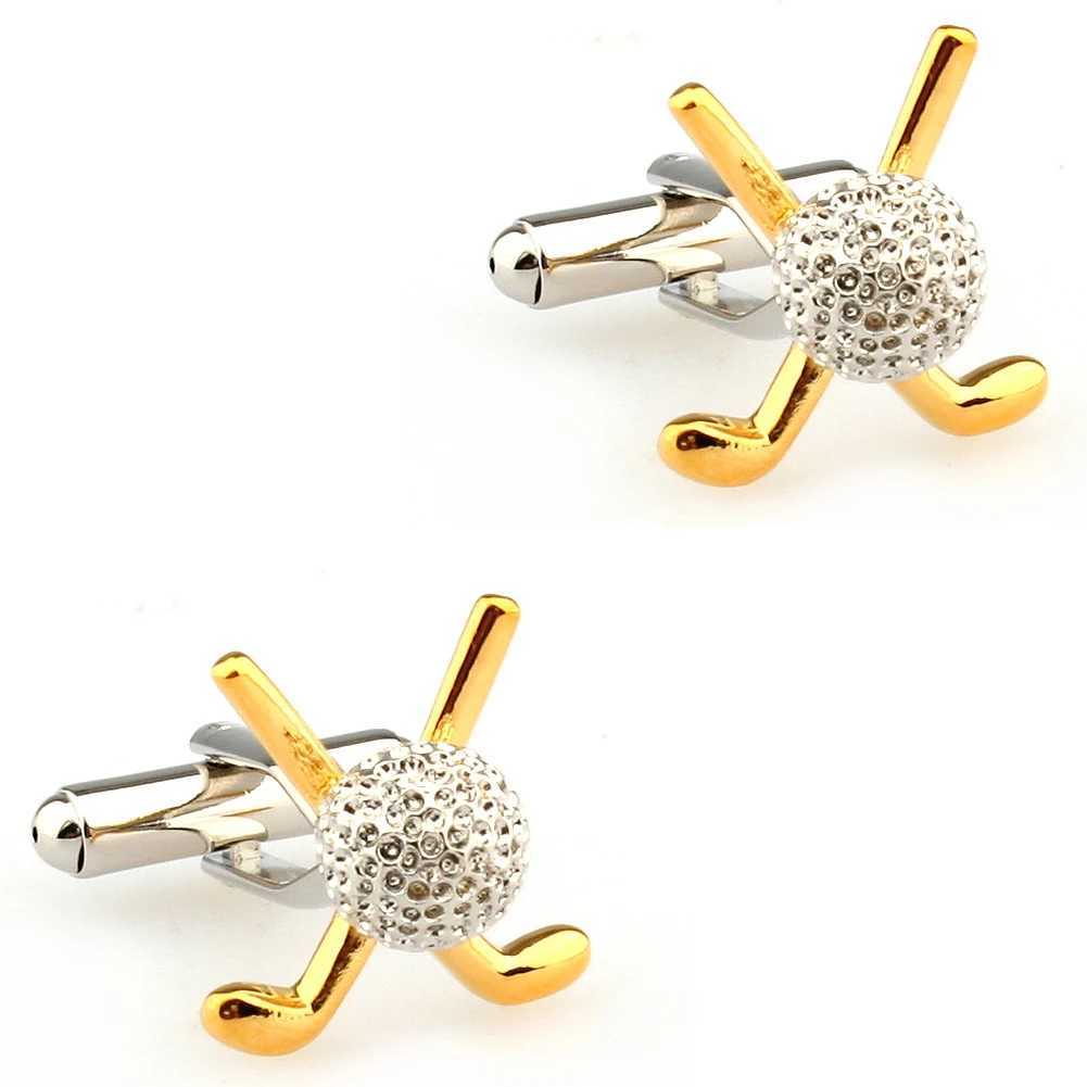 4 Styles TZG Sports Cufflinks Men Cuff Links Golf Darts 1 Pair Shipping W250606