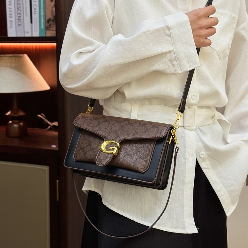 Designer bag free shipping 2025 new fashionable light luxury high-end texture stick bag armpit bag single shoulder crossbody bag for women