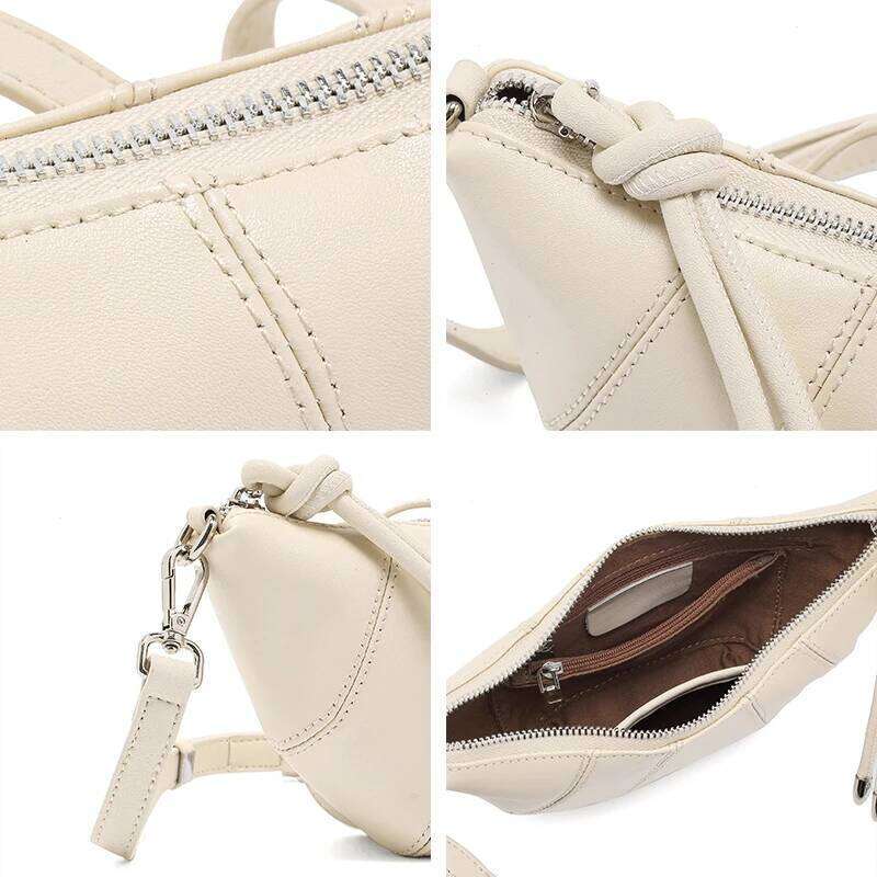 Designer Bags 2025 Women's Cow Genuine Leather Shoulder Bags Cowhide Fashion Retro Handbags Female Designer Crossbody Bag For Ladies Luxury Bag