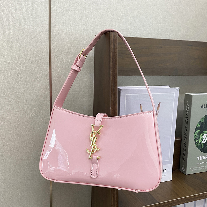 Designer Bags Fashion Shoulder Bags High Quality Classic Patent Leather Underarm Bags Ladies Handbags Fashion Hundreds Commuter Genuine Leather Purses