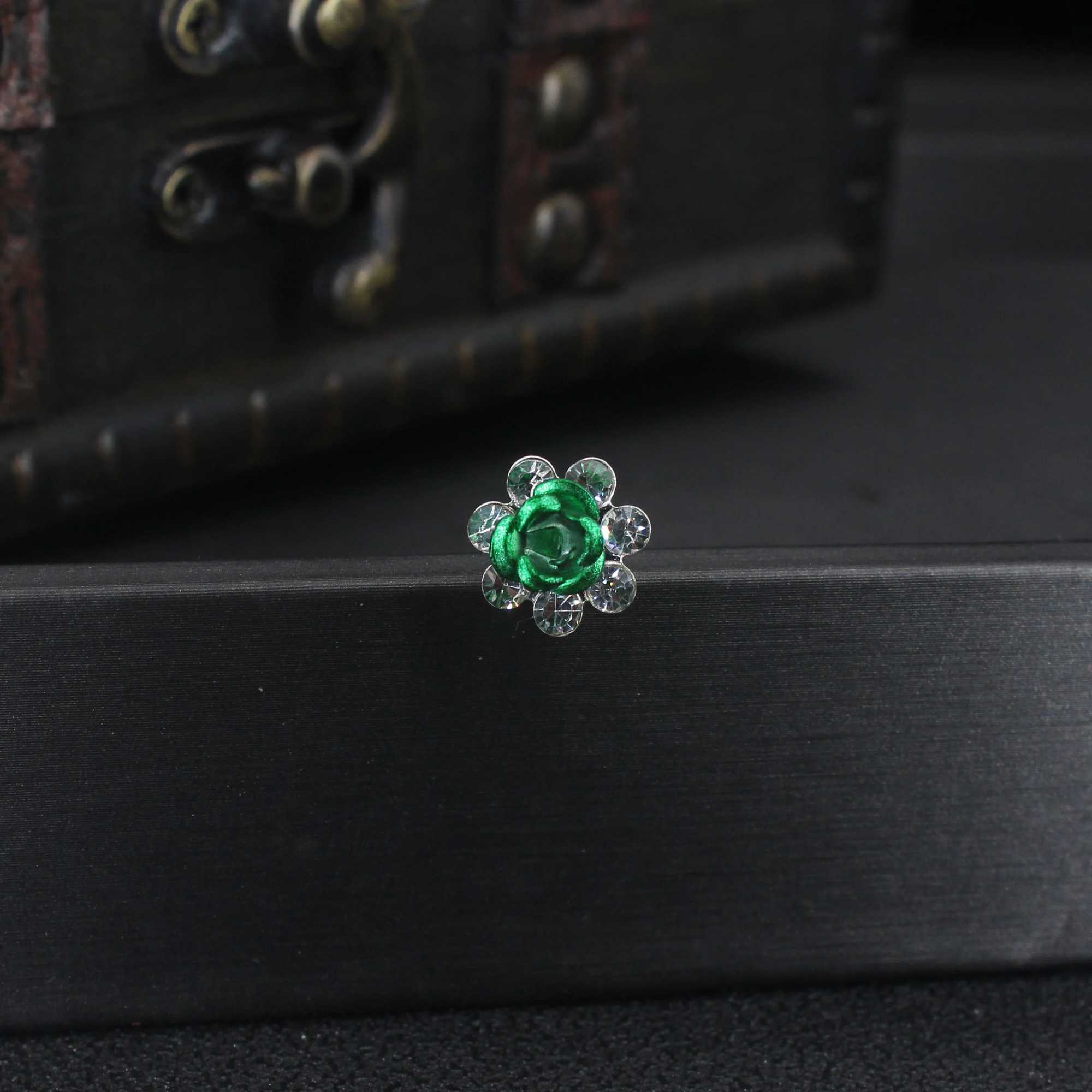 Wedding Bridal U Shape Rose Hair Pin Barrettes Crystal Hairpin Clips Hair Jewelry DIY Accessories Hair Braider Styling Tools Z250605