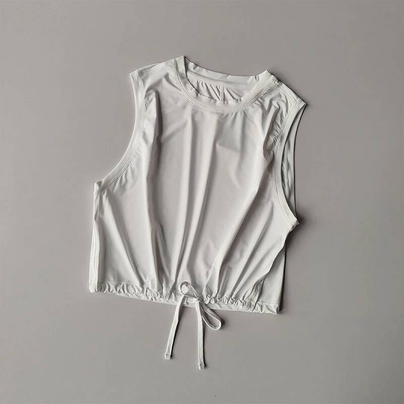Yoga Suit, Women's Summer Thin Breathable Loose Sports Vest T-shirt Running Training High-end Feeling Temperament Fiess Suit