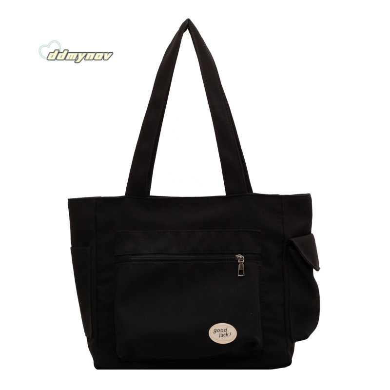 Oxford Cloth Women, Large Capacity Canvas Shoulder Versatile Tote for Students, Handbag, Handheld Bag, Crossbody Bag ddmynov