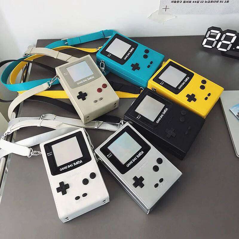 Funny Shoulder Cute Game Console Fashion Crossbody Box Bag