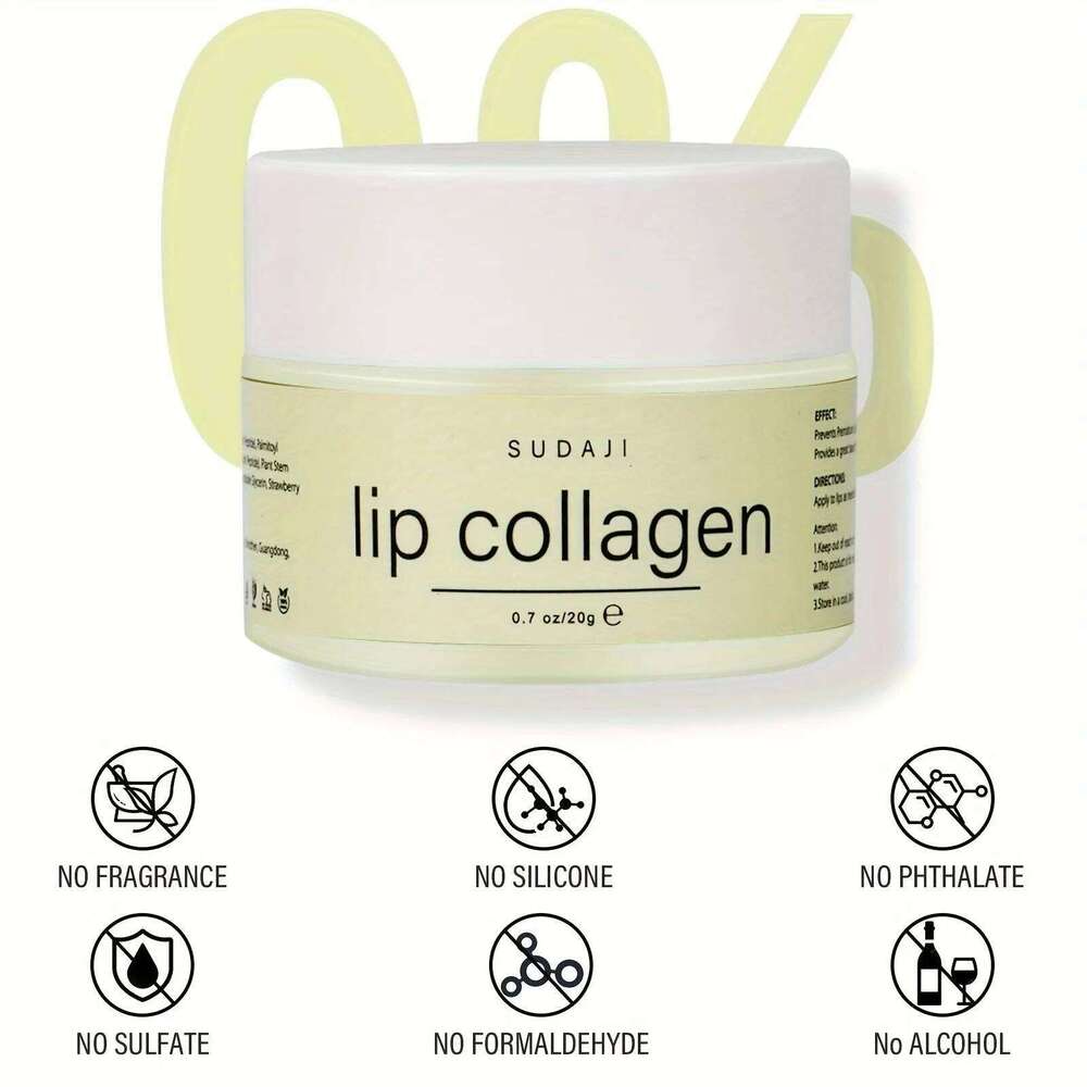 20g Plant stem cells Vitamins E & A Collagen Lip Butter free shipping