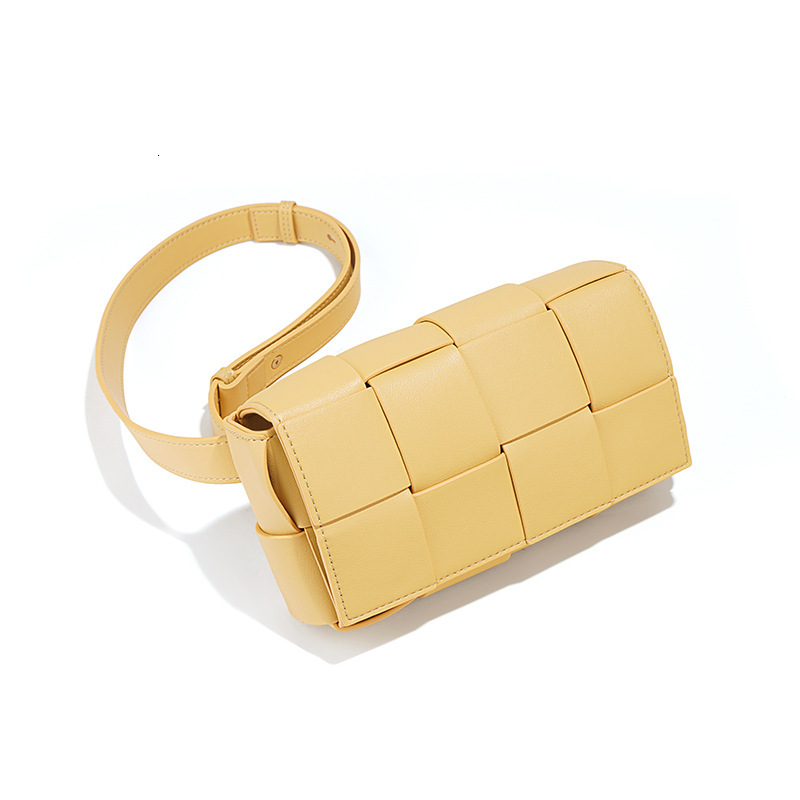 Designer Bag 2025 New Cowhide Women's Bag Woven Pillow Small Square Bag Multifunctional Fashionable Crossbody Bag Fashionable Ins Luxury Handbag