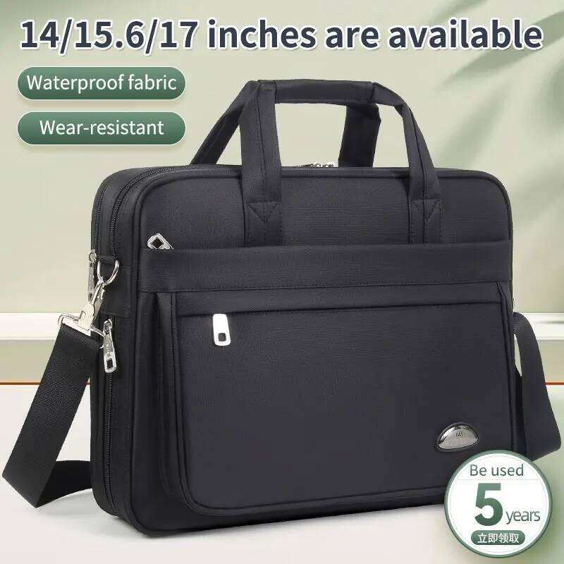 Elegant Multi-functional Canvas Commuter Pack Ideal Workplace Companion Featuring a Dedicated Pocket for Up-to-15.6-Inch Computers