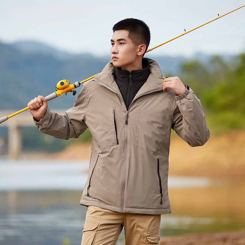 Ddmyoutdoor Outdoor Two Piece Set Men S Three In One Women S Cotton Vest Inner Waterproof And Warm Jacket Jackets