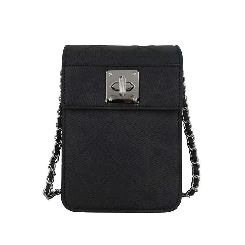 2025 New Exquisite Quilted Lock Small Square High-end Fashion Versatile Chain Crossbody Bag