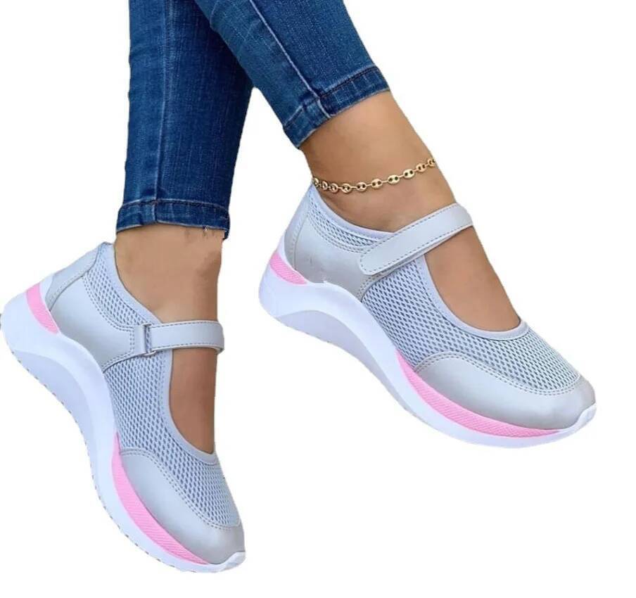 Ddmyoutdoor Zapatillas Mujer Sneakers Trendy Mesh Platform Socks Hollow Out Sandals Tenis Feminino Breathable Sports Shoes Women Outdoor Shoes