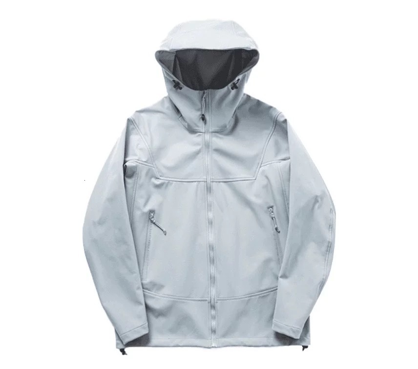 Ddmyoutdoor Stormtrooper Men S And Women S Lightweight Soft Shell Functional Sports Plus Velvet Windproof Waterproof Jacket Mountaineering Suit Jacket