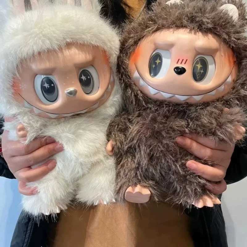 New 2025 38cm The Monster Labubu Series Zimomo Big Angel Creative Model Doll Figure Pendant Decoration Collection Birthday Gift X250606