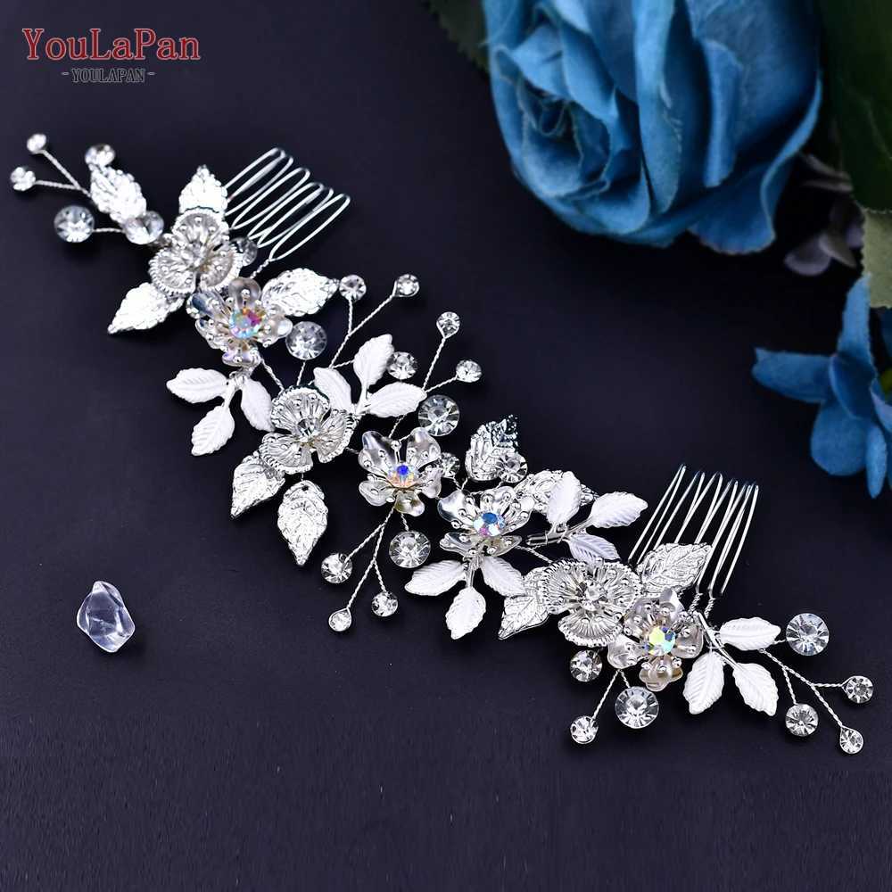 YouLaPan Woman Hair Comb Bridal Headdresses Wedding Hair Accessories Bride Tiara Hair Clip Pageant Headwear for Party HP523 Z250605