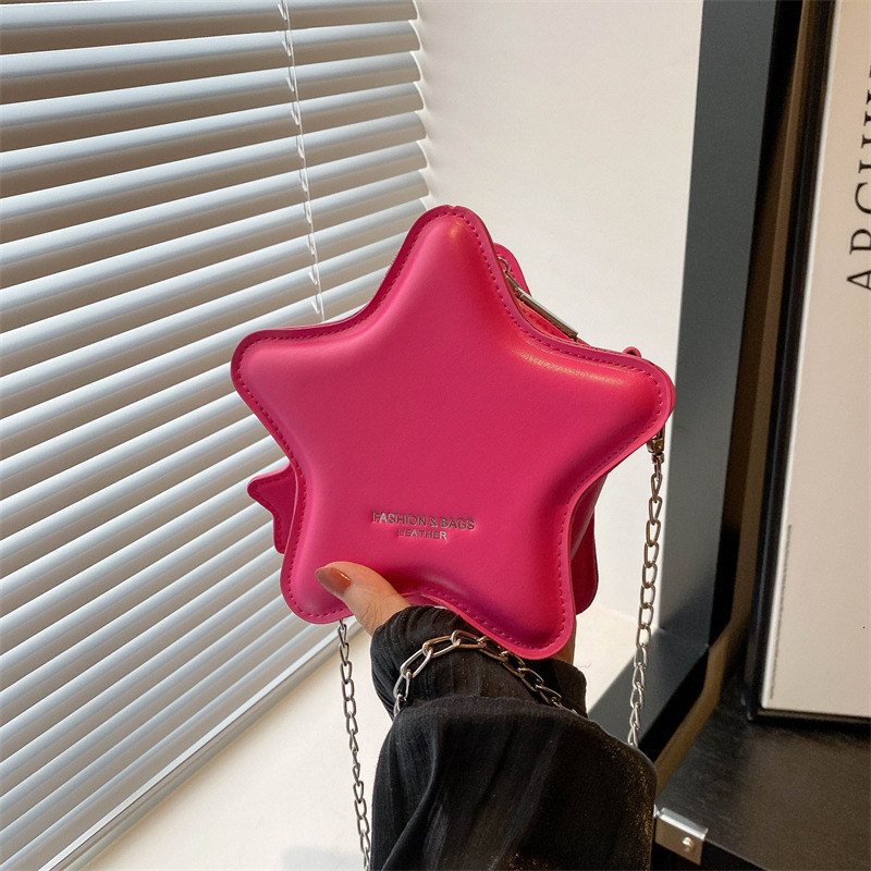 designer Chain Star Box Small Bag Women's Bag 2025 New Fashion Shoulder Bag Cross-border Export Dropshipping Crossbody Bag