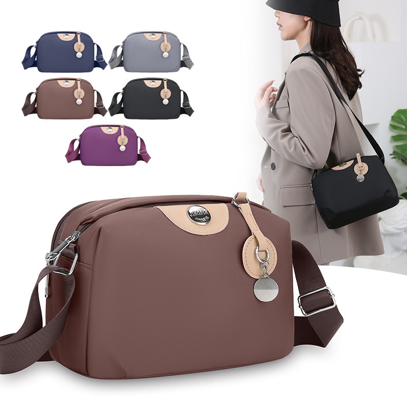 Quality New Style Bag Women 2025 New Oxford Cloth Crossbody Bag Lightweight Versatile Trendy Fashion Shoulder Bag Casual Small Bag New Free Delivery D
