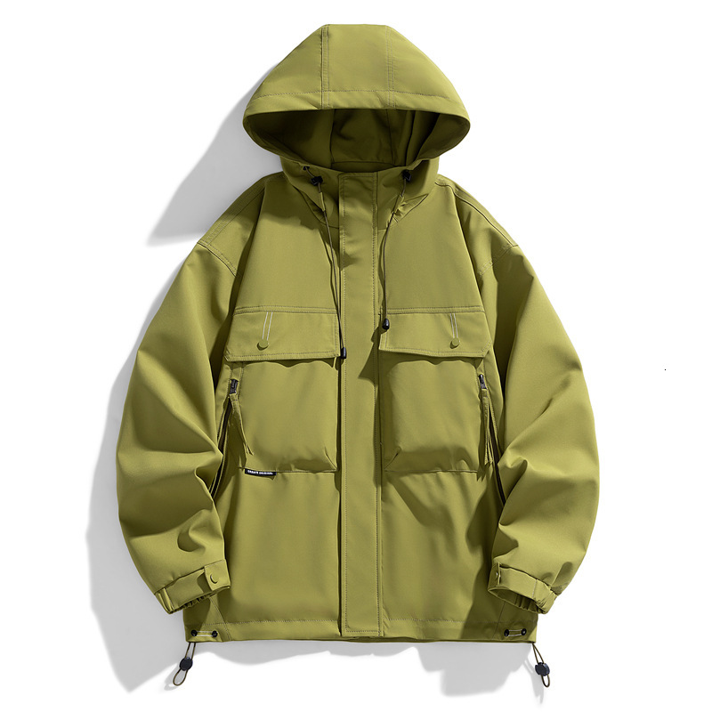 Ddmyoutdoor Spring Sports Outdoor New Men S Trendy Loose Mountaineering Waterproof Jacket Jogging Suit