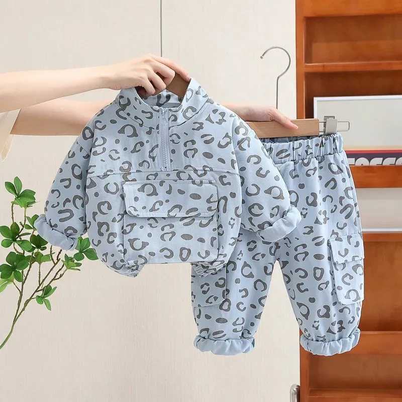 New Spring Autumn Fashion Baby Girls Clothes Suit Children Boys Jacket Pants 2Pcs/Sets Toddler Casual Costume Kids Tracksuits R250606