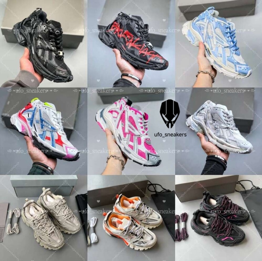 Brand Sneakers Tracks Runners 7.0 7.5 3.0 Designer Platform All Black white Multicolor Pink Blue Grey Ancien Daddy men women trainers Tennis shoe