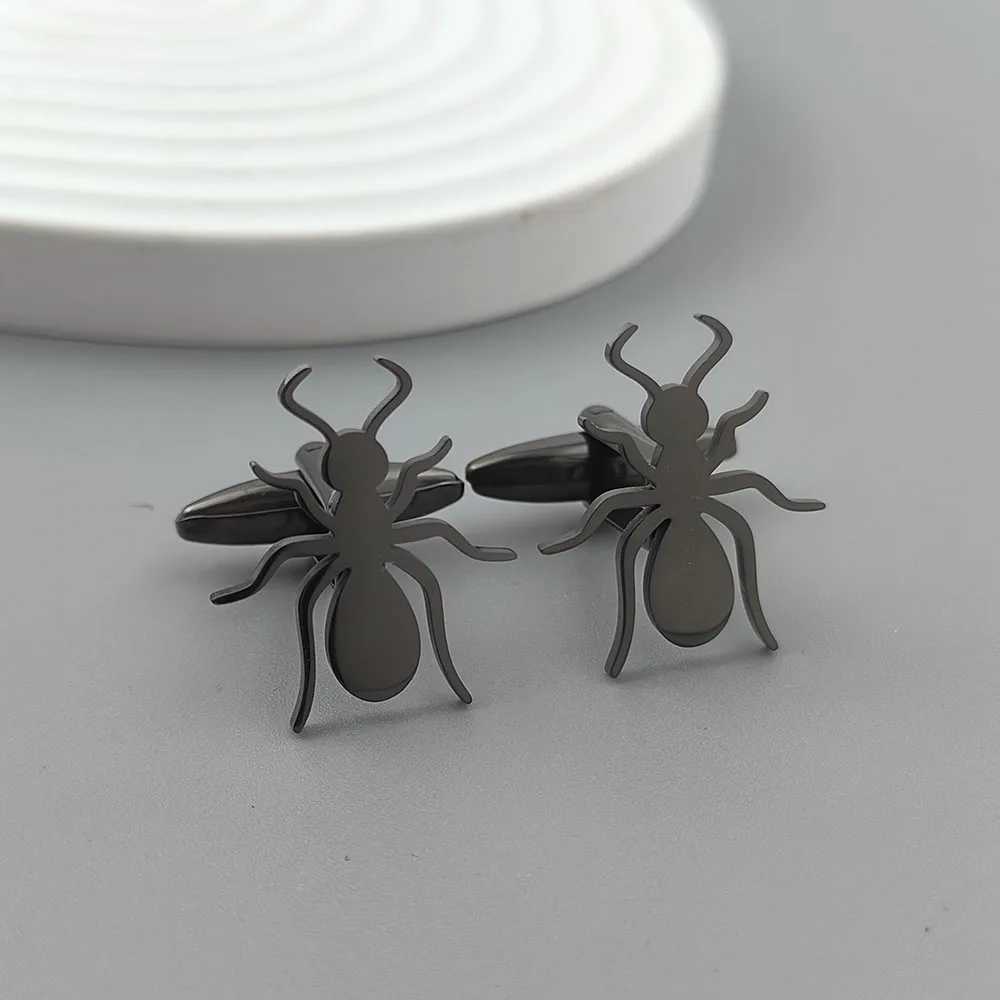 New - Stainless Steel Cufflinks Cool Ant Design Fashion Sleeve Pin Boyfriend Epaulette Gift W250606