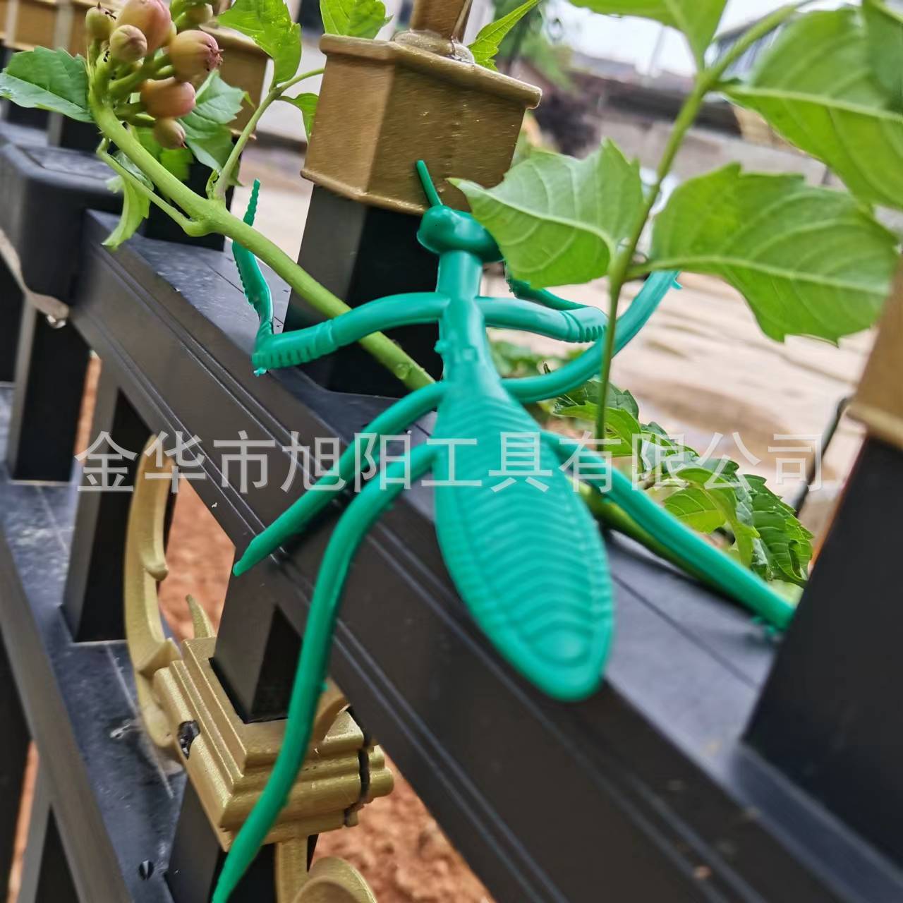 Super Cute Mantis Garden Art Cartoon Cable Ties Outdoor Courtyard Tree Branch Organizer Binding Vegetation Decoration