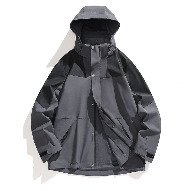 Ddmyoutdoor Spring And Autumn Outdoor New Trendy Stormtrooper Thin Double Piece Unisex Travel Mountaineering Windproof Coat Jackets