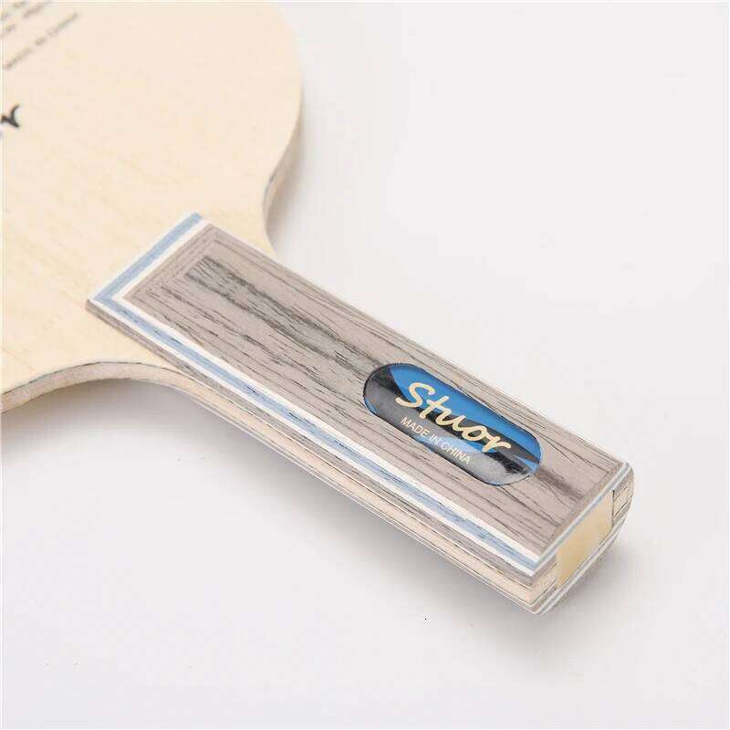 Stuor 7Ply BLUE Fiber Table Tennis Ping Pong Racket 5 Wood 2 Arylate Carbon Professional Blade Blue ALC Offensive