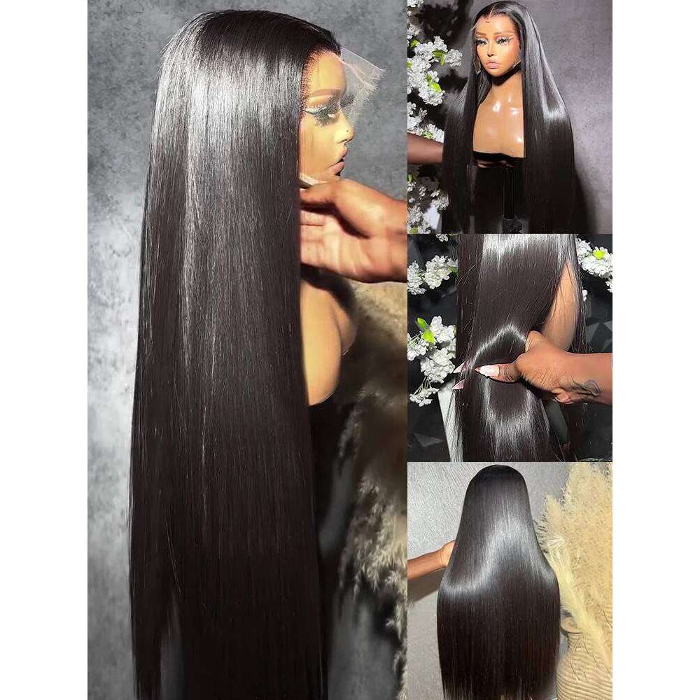 Luvin 38 40Inch Front Wigs 13x6 13x4 Hd Lace Frontal Bone Straight 5x5 Glueless Wig Human Hair For Black Women