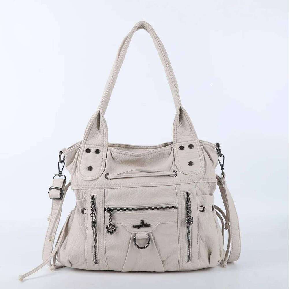 Tote Women Handbags Satchel Top-Handle Handbag PU Bag Dumpling Pack Fashion Multi-Pockets Shoulder Bags