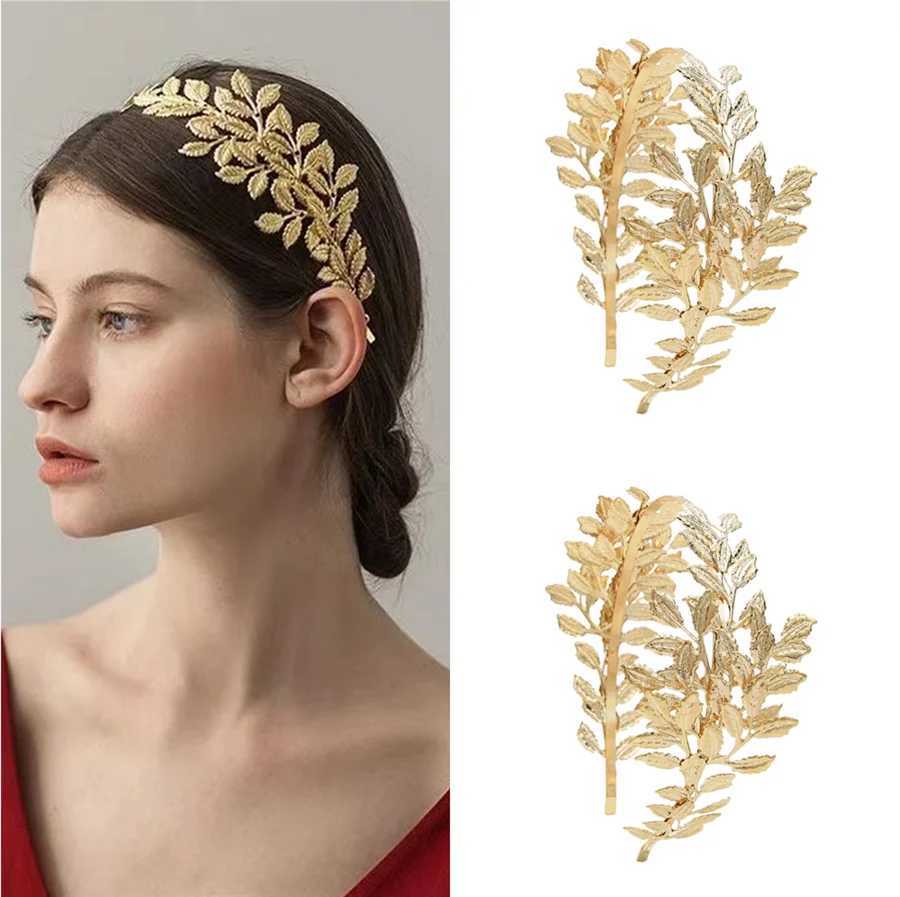 Fashionable crystal pearl alloy headband for women romantic wedding elegant bride wedding photography hair accessories Z250605