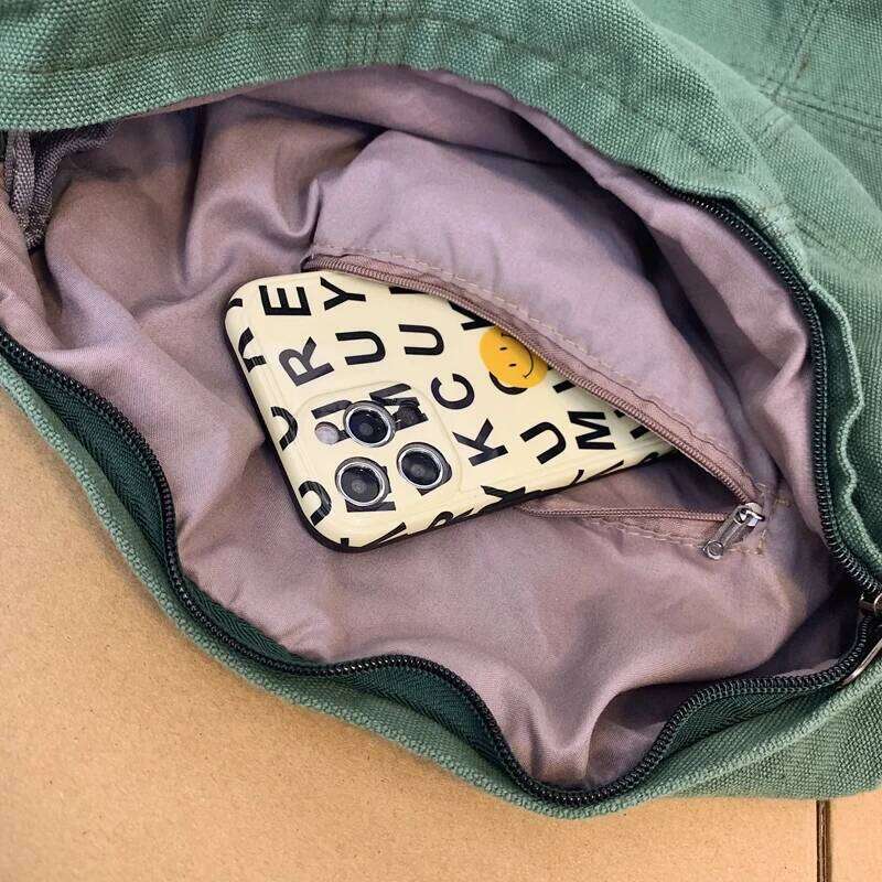 Winter Ready Unisex Black Canvas Shoulder Tote with Plenty of Storage Spacedesigner bag