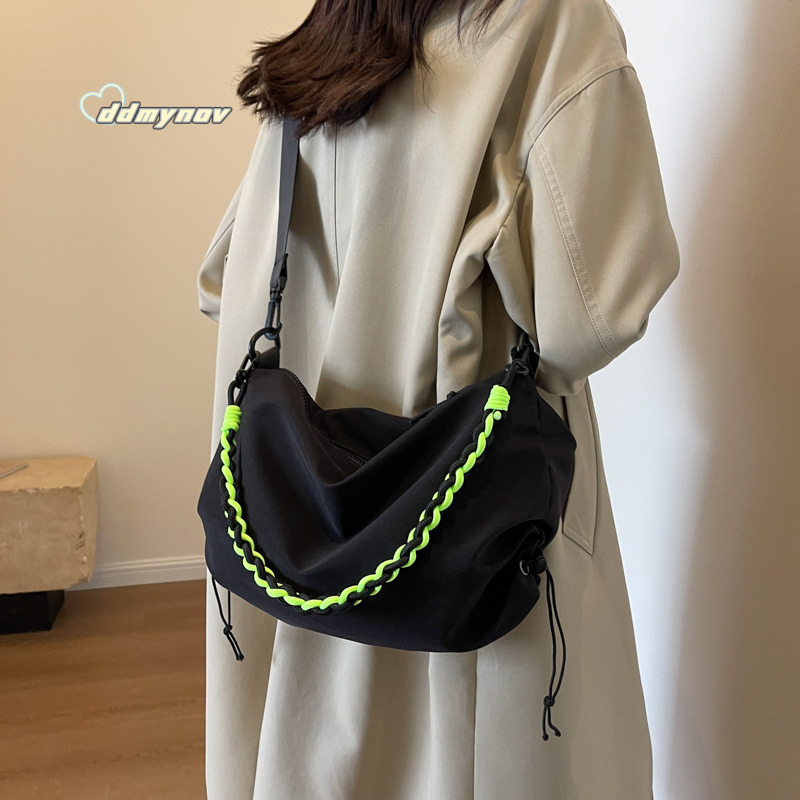 Dumpling 2023 New Simple Trendy Women's Shoulder Korean Style Ins Wind Crossbody Bag for Women ddmynov