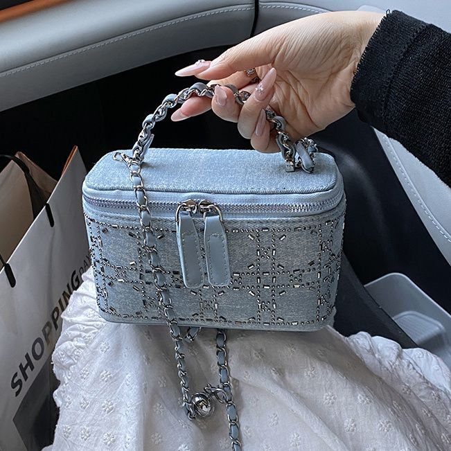 2025 Summer New Women's Bag Mini Exquisite Design Women's Handbag Box Bag Summer New Fashion Women's Multi functional Shoulder Bag Desi