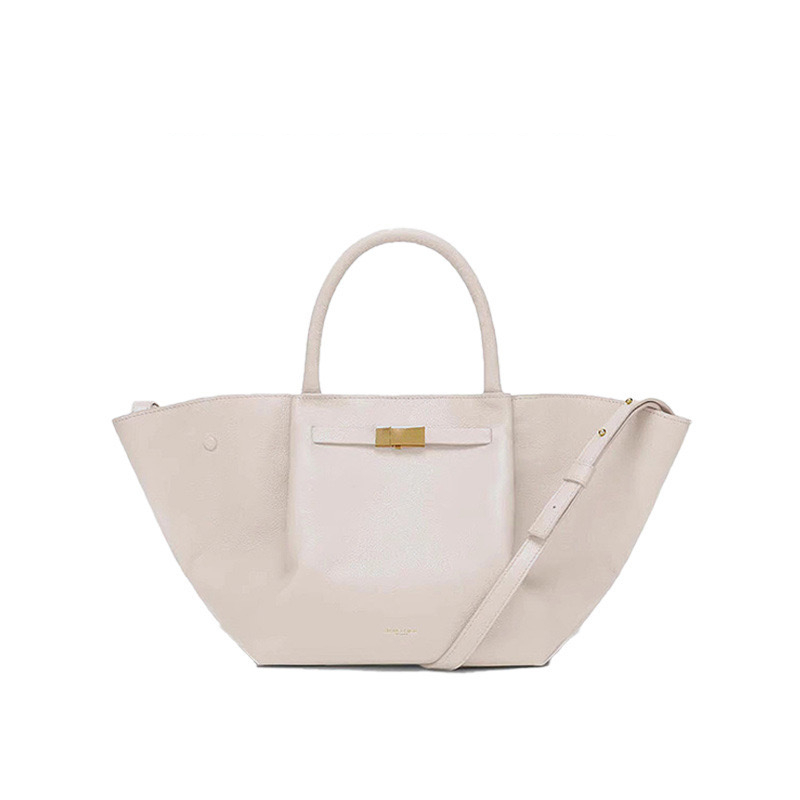 Midi NEW YORK Tote Leather Handbag Women Fashion Shoulder Bag, Designer Purse, Trendy Crossbody Bag For Ladies
