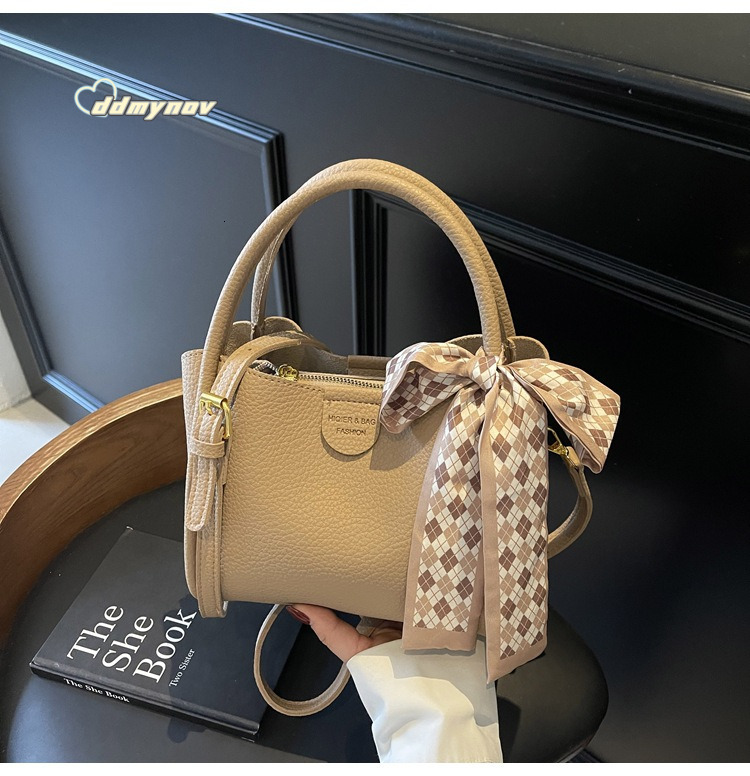 Trendy This Year 2025 New Fashion Korean and Japanese Style Small for Women Simple Bucket Shoulder Bags Crossbody Handbags ddmynov